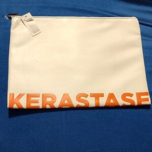 Kerastase White Bag with Orange Logo